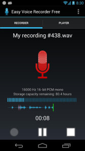 19- Grabadora Easy Voice Recorder