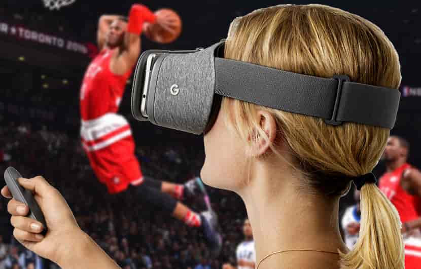 juegos de NBA en vivo en realidad virtual