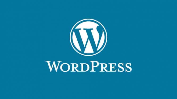 Wordpress con fondo azul viejo