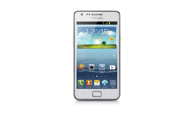 Samsung Galaxy S II Plus es exhibido en el CES 2013