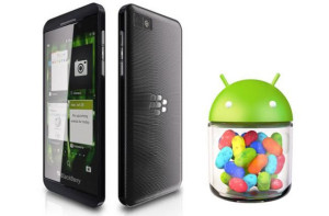 Blackberry 10 sera actualizado a Android Jelly Bean. el emulador por supuesto