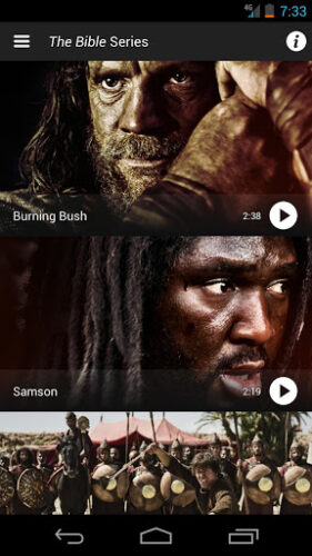 Leer y escuchar la Biblia desde teléfono Android, con Biblia