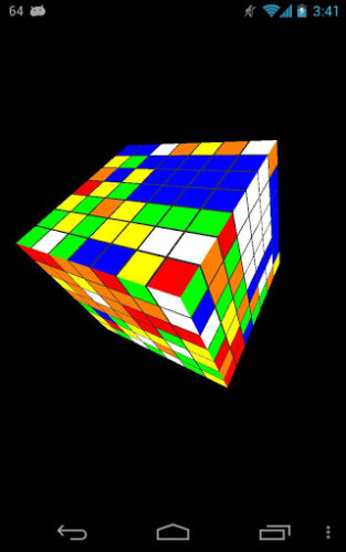 Juego para armar un cubo rubik en Android, Rubik Cube 3D