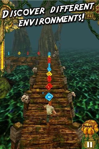 Un juego de habilidad y inteligencia en Android, Temple Run