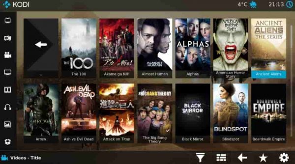 kodi ver peliculas y tv gratis