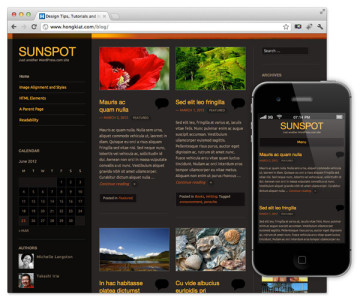 tema responsive web para wordpress