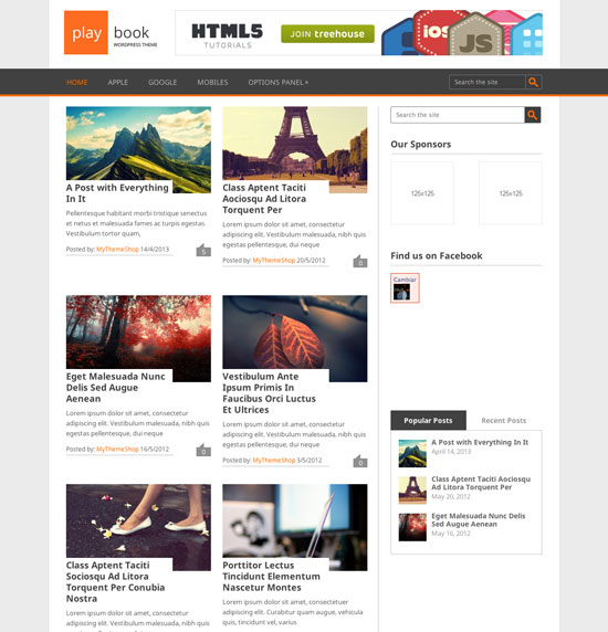 4 temas o plantillas para Wordpress con diseño responsivo