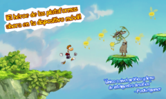 Muy buen juego de aventuras en Android, Rayman Jungle Run