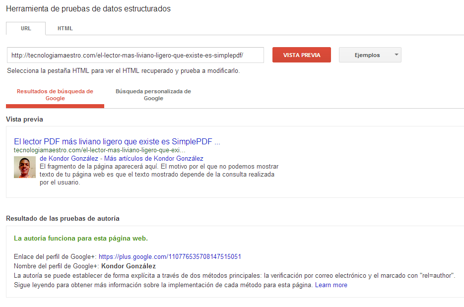 imagen google foto la dos