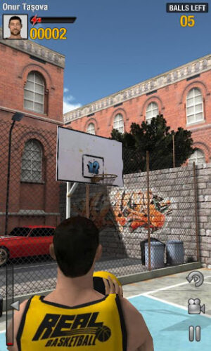 Real Basketball juega baloncesto y gratis, un juego divertido en Android