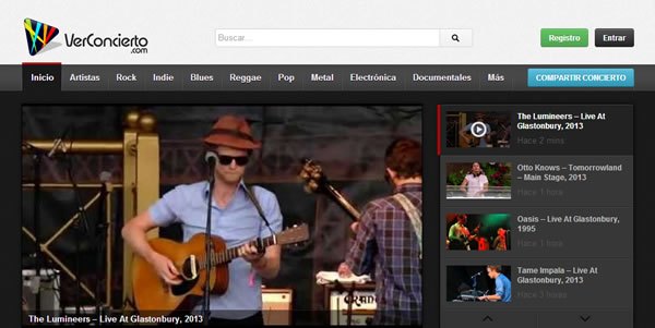 Ver conciertos online y completos gratis, en VerConcierto.com