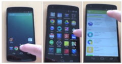 El vídeo completo del Nexus 5, y Android 4.4 o Kit Kat