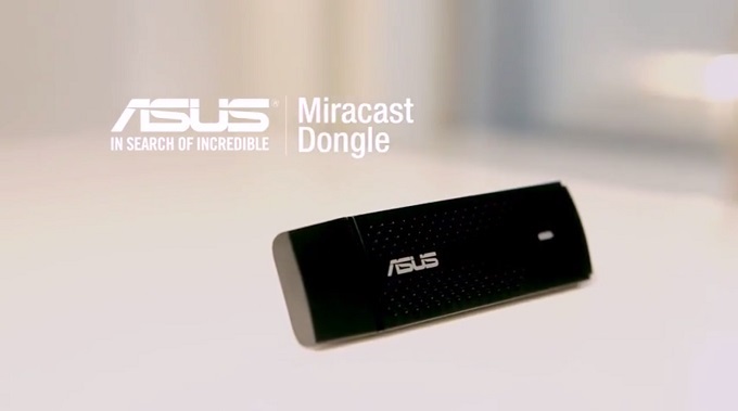 Enviar contenido desde teléfono o tablet Android a la TV, Asus Miracast Dongle