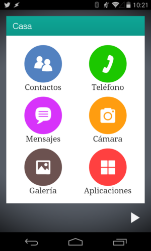 Un buen Launcher para usuarios básicos Android, es Wiser