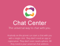 Realizar chat en grupo o en pareja de forma segura o cifrada, con Chat Center