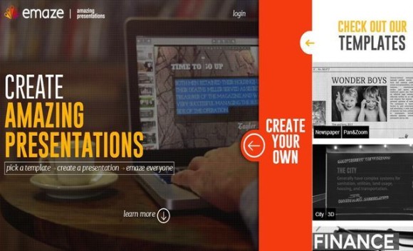 Emaze: crear presentaciones online, alternativa a PowerPoint gratuita