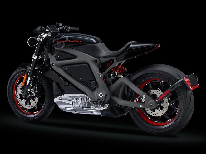 Harley Davidson presento su primera motocicleta electrica la LiveWire
