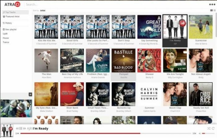 Más de 60 millones de canciones para escuchar online, con Atraci y gratis