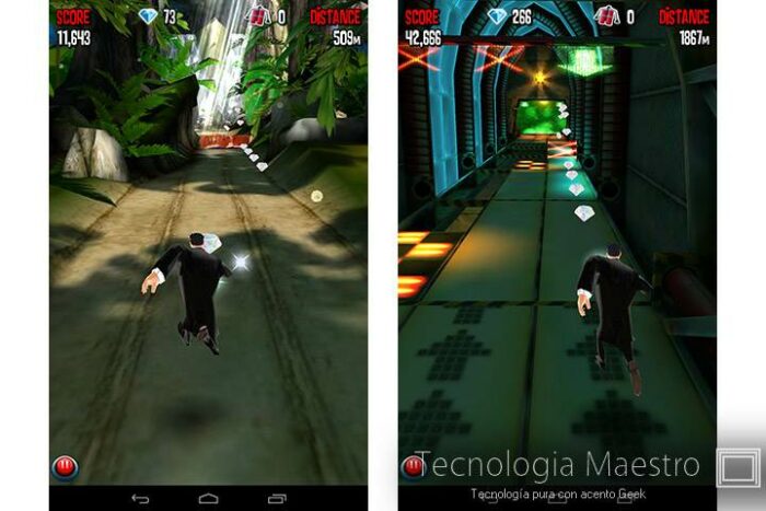 Agent Dash, un agente secreto en carreras en Android