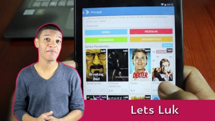 Mejor aplicación para ver películas gratis en Android, es Lets Luck