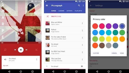 phonograph aplicacion android