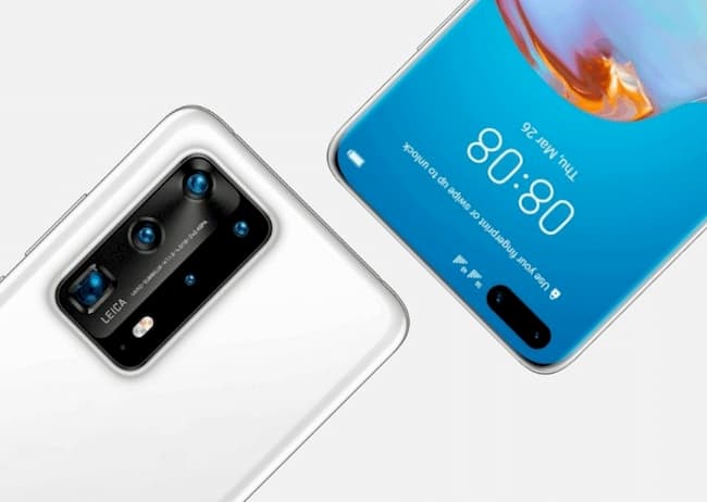 huawei p40 pro frontal y trasera