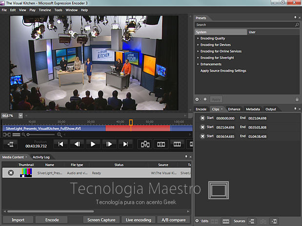 12 programas para grabar pantalla en 2018 muy interesantes! microsoft-expression-encoder-tecnologiamaestro