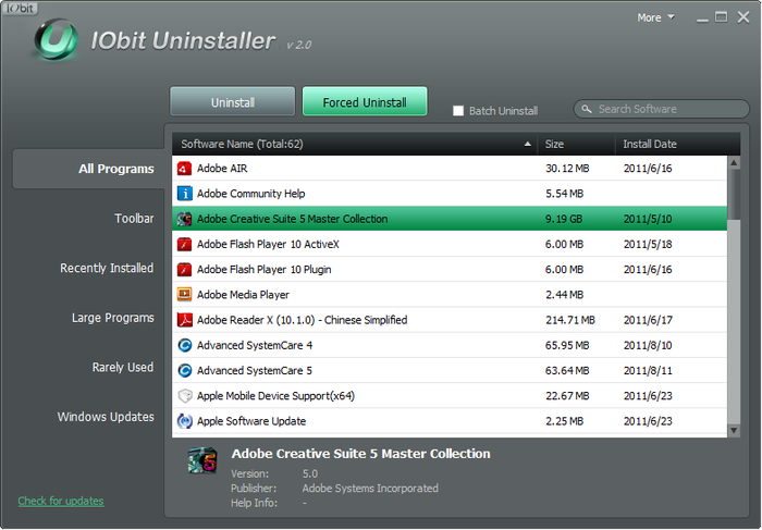 IObit Uninstaller-tecnologia-maestro