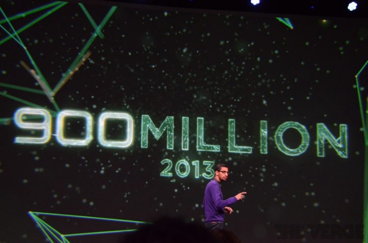 900 millon android