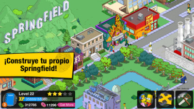 El juego de los Simpson para iPhone muy divertido y entretiene, Los Simpson Springfield juego de los simpson en iphone tecnologiamaestro