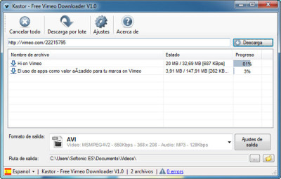 El mejor programa para descargar vídeos de Vimeo, Free Vimeo Downloader El mejor programa para descargar vídeos de Vimeo, Free Vimeo Downloader