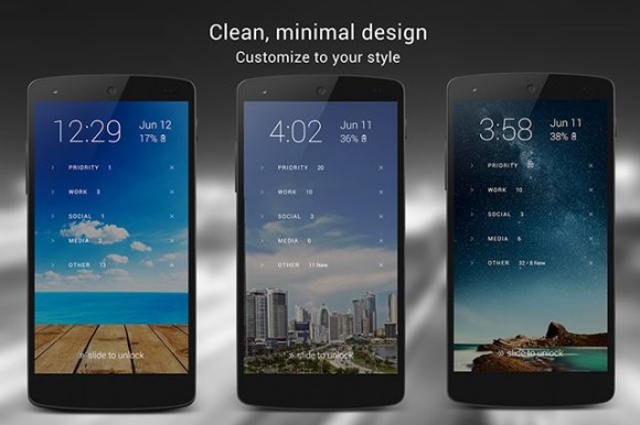 Personalizar y administrar las notificaciones en Android, Echo Notification Lockscreen Personalizar y administrar las notificaciones en Android, Echo Notification Lockscreen