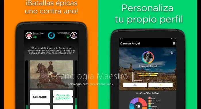 Los mejores juegos y aplicaciones Android para Alcatel One Touch Idol, Ultra, X y POP 13-quizup-android-tecnologiamaestro.min