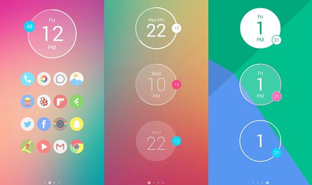Un reloj minimalista y flotante para Android, Minimal Clock Un reloj minimalista y flotante para Android, Minimal Clock
