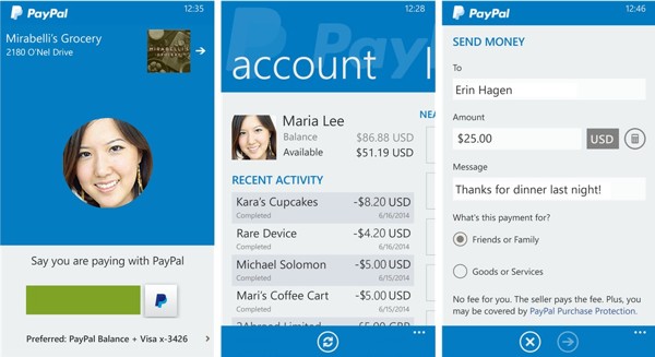 PayPal para Windows Phone llega con una nueva apariencia y funciones PayPal para Windows Phone llega con una nueva apariencia y funciones