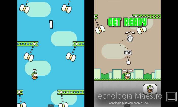 Los mejores juegos para Android recomendados, mes Agosto 2- Swing Copters-android-tecnologiamaestro.min