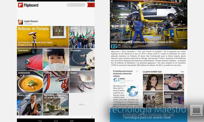 Los mejores juegos y aplicaciones Android para Alcatel One Touch Idol, Ultra, X y POP 3-flipboard-android-aplicacion-tecnologiamaestro.min