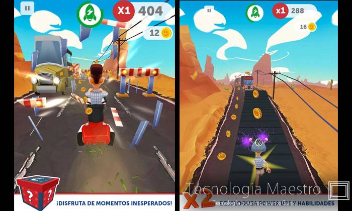 Los mejores juegos para Android recomendados, mes Agosto 4- Run Forrest Run-android-tecnologiamaestro.min
