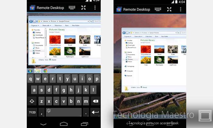 Los mejores juegos y aplicaciones Android para Alcatel One Touch Idol, Ultra, X y POP 4-chrome-desktop-manager-aplicacion-tecnologiamaestro.min