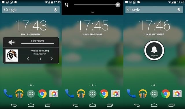 Cambiar la barra de volumen en Android por una más útil, Noyze Cambiar la barra de volumen en Android por una más útil, Noyze