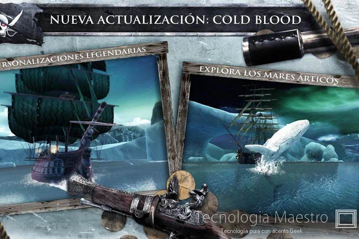 Los 22 mejores juegos Android Septiembre 2014 18-Assassin's-Creed-Pirates-juego-tecnologiamaestro-min