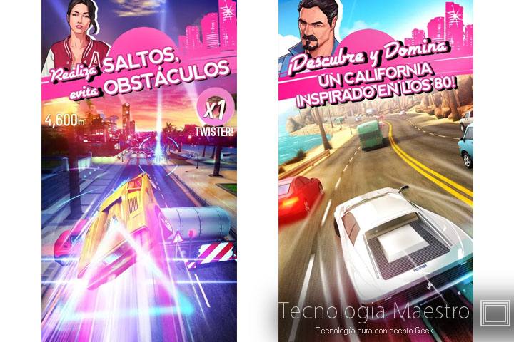Los 22 mejores juegos Android Septiembre 2014 2-Asphalt-Overdrive-juego-tecnologiamaestro-min