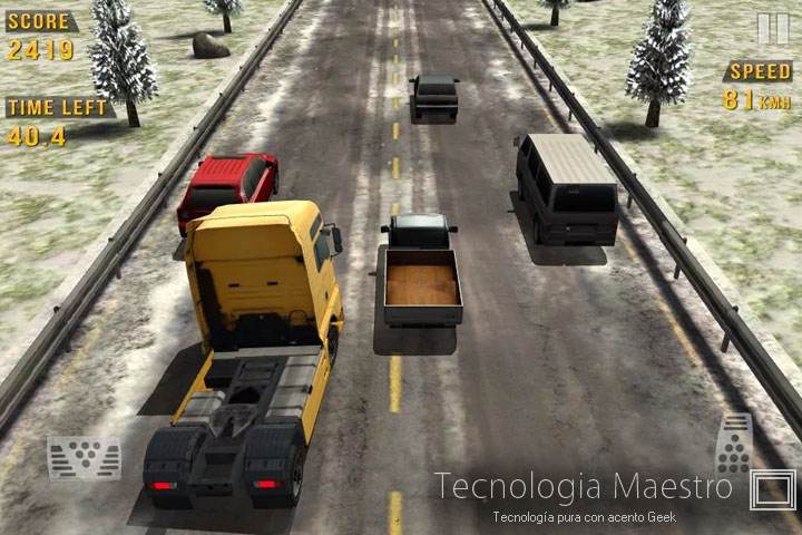 10 mejores juegos android de carreras de autos y motos 3D increíbles 3-Traffic-Racer-juego-tecnologiamaestro-min
