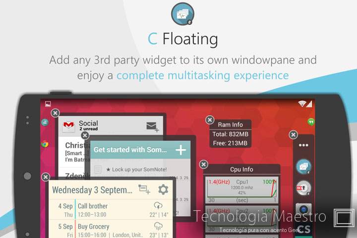 Las 12 mejores aplicaciones Android del mes Septiembre 2014 8-C-Floating-aplicacion-tecnologiamaestro-min