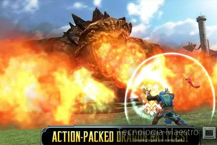 Los 14 Mejores juegos para HTC One que puedes descargar en Android 8-DRAGON-SLAYER-juego-tecnologiamaestro-min