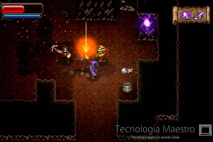 Los 22 mejores juegos Android Septiembre 2014 8-Wayward-Souls-juego-tecnologiamaestro-min