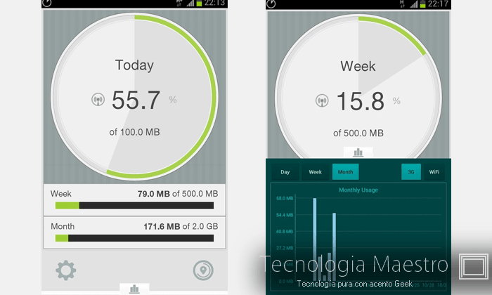 Como medir el consumo de un plan de datos o internet en Android medir-internet-android-aplicacion-tecnologiamaestro-min