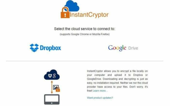 Cifrar tu archivos de Google Drive y Dropbox gratis y online, InstantCryptor Cifrar tu archivos de Google Drive y Dropbox gratis y online, InstantCryptor