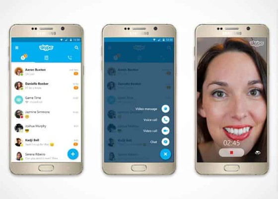 Skype para Android tiene nueva versión y diseño también Skype para Android tiene nueva versión y diseño también