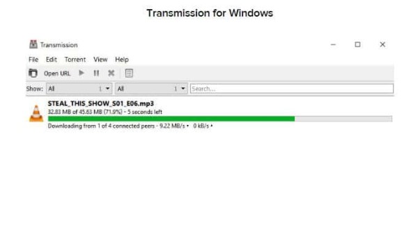 Transmisssion para Windows llega al fin, descargar torrents Transmisssion para Windows llega al fin, descargar torrents